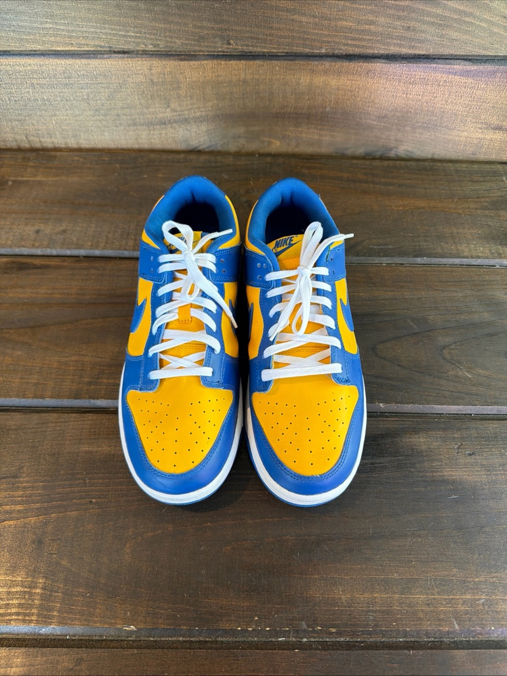 Nike Dunk Low UCLA Blue Jay University Gold Low Top Sneakers Shoes Men Size 9.5